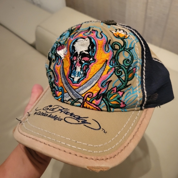 Ed Hardy Trucker baseball cap hat - Picture 8 of 9